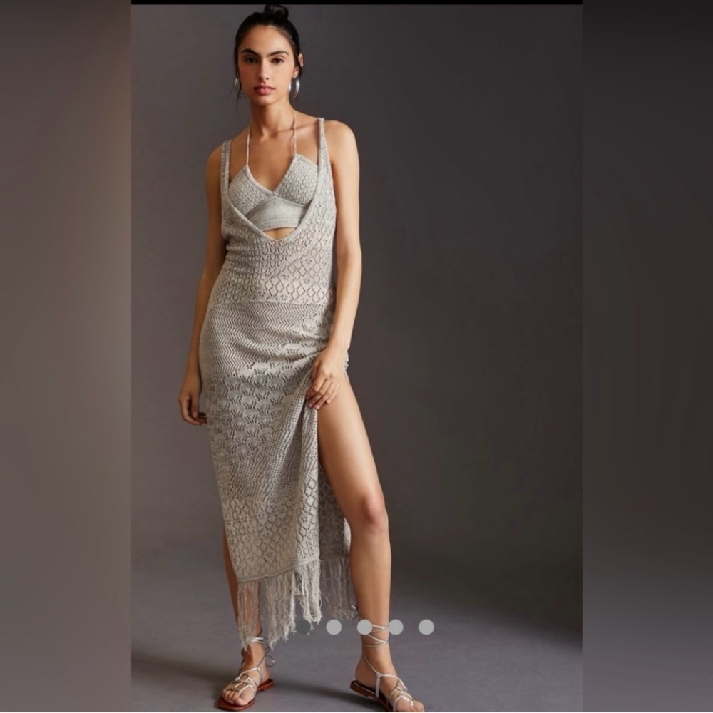 Anthropologie 2 Piece
Resort Knit Dress/ Coverup NWT - Picture 2 of 7